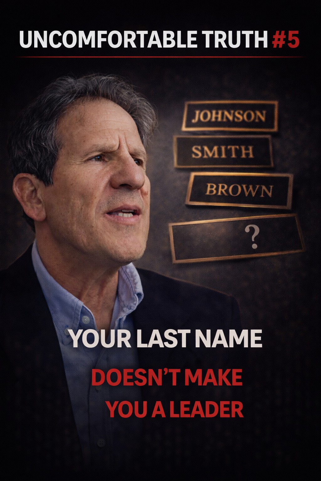 Uncomfortable Truth #5